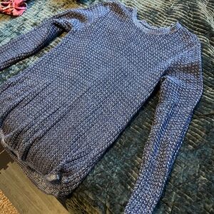 Blue Knit Sweater